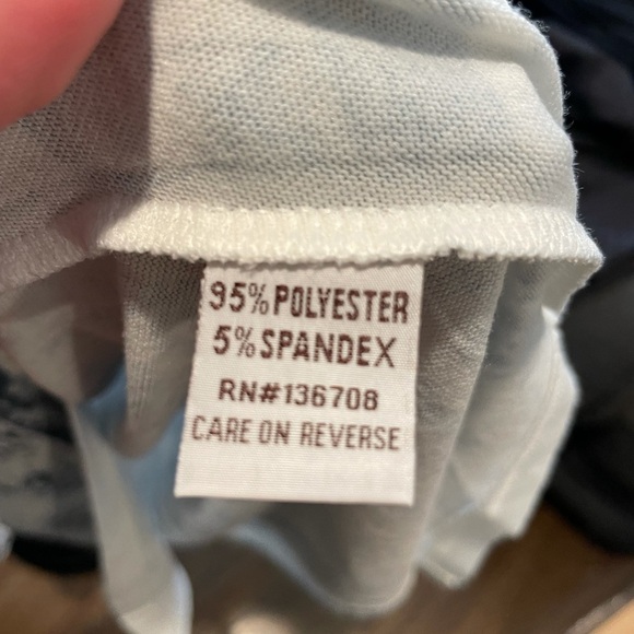 High secret apparel XL blue and white blouse - Picture 6 of 8